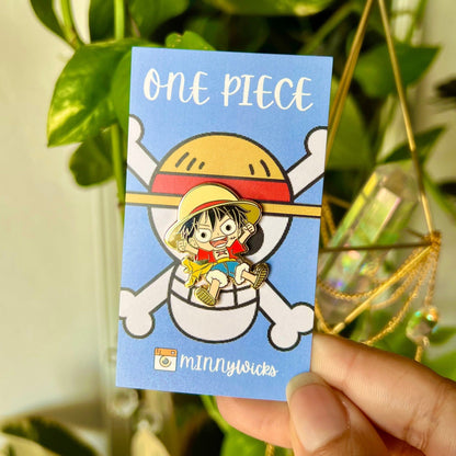 OP | Anime Hard Enamel Pin- Pirate King